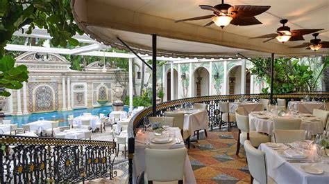 versace hotel brunch|versace mansion private dining.